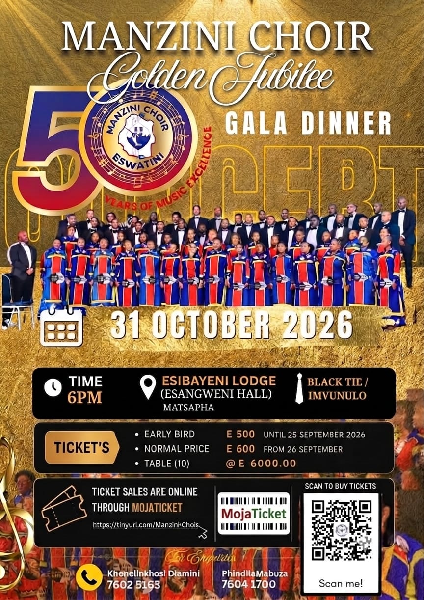 Manzini Choir Golden Jubilee Gala Dinner Concert Pic